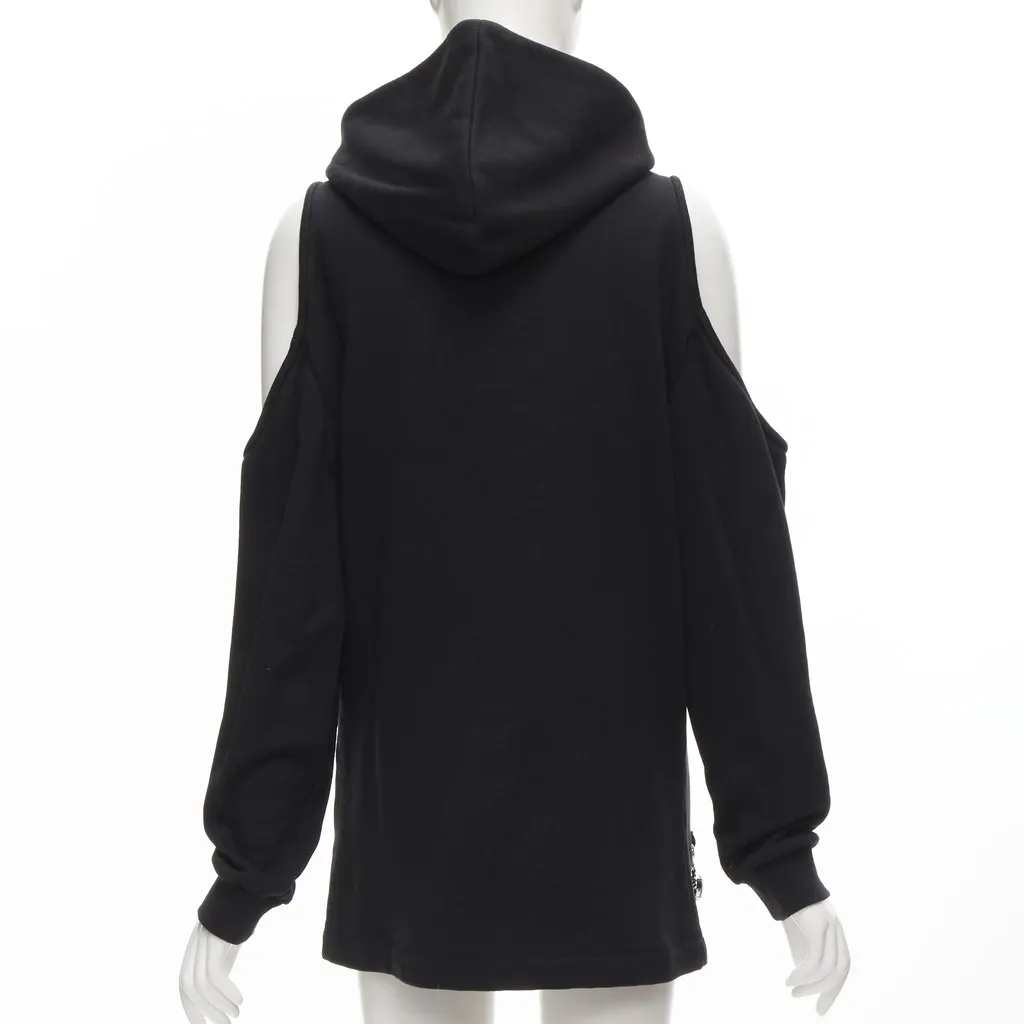 Area Pendant Cold Shoulder Black Cotton Never worn - Box View