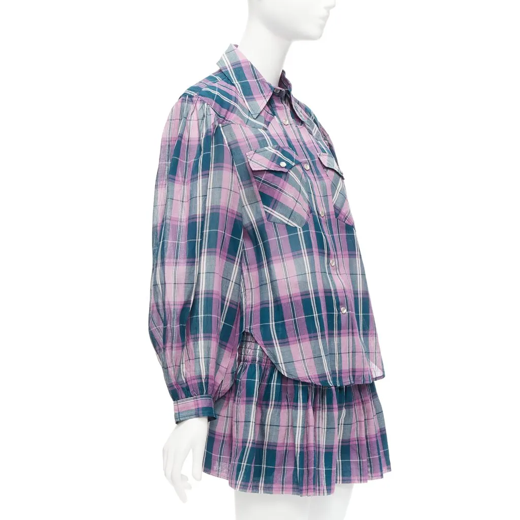 Isabel Marant Bethany Purple Cotton Never worn - Inside View