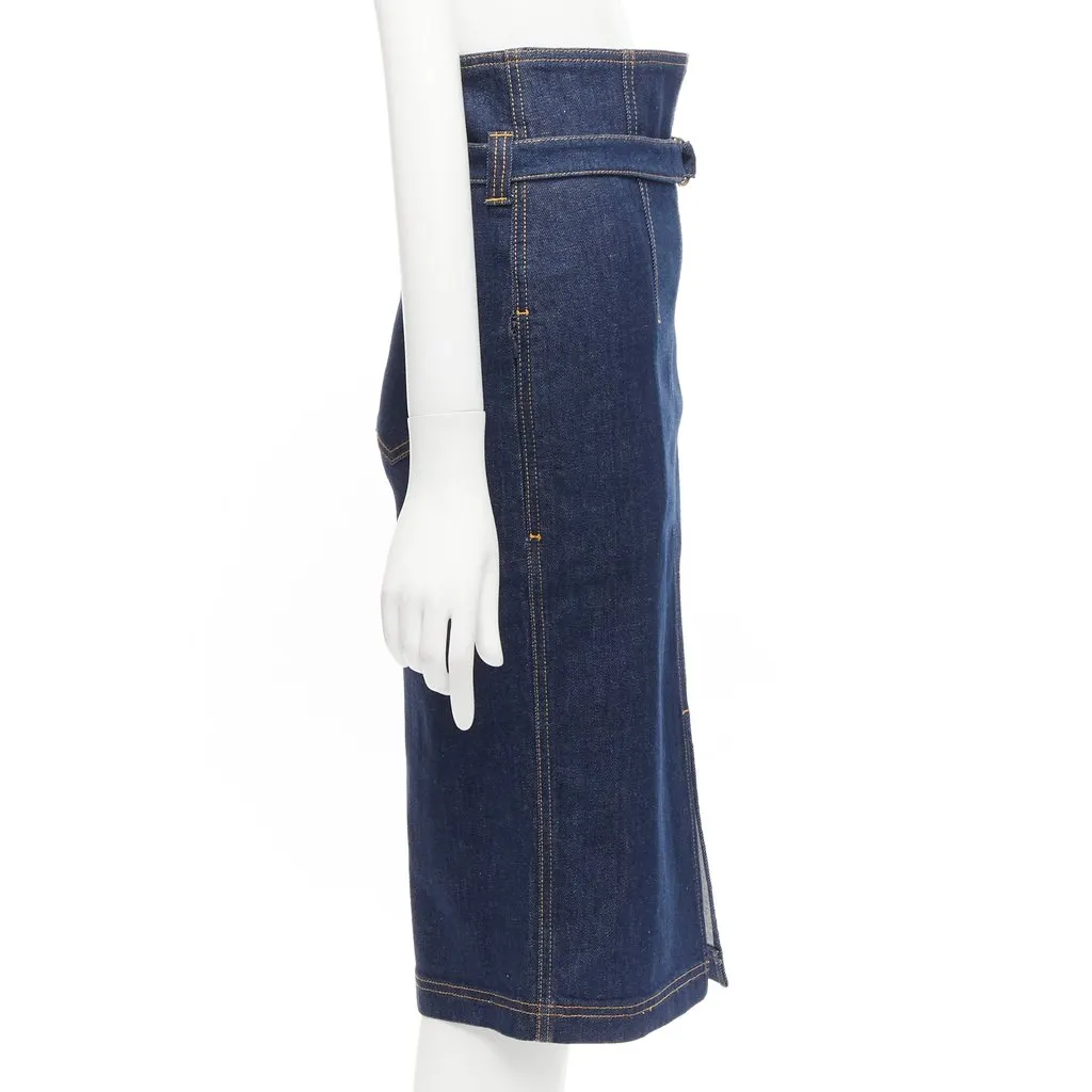 PHILOSOPHY DI ALBERTA FERRETTI Olivia Blue Cotton Never worn - Model View