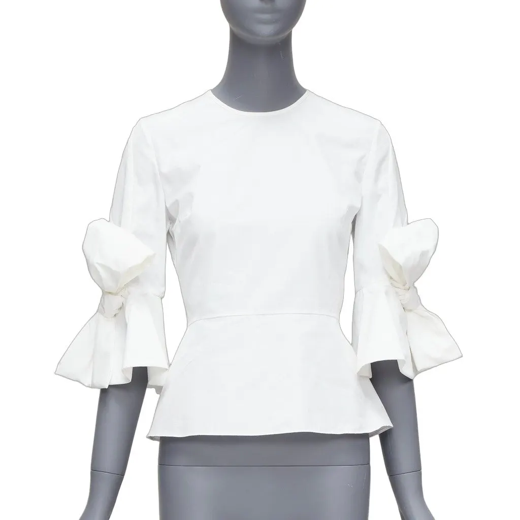 Roksanda Kemi White Cotton Never worn - Front View