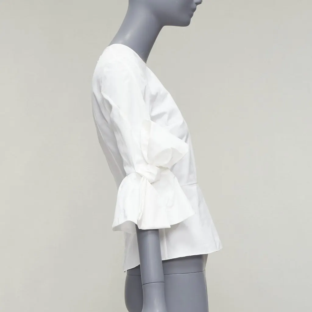 Roksanda Kemi White Cotton Never worn - Model View