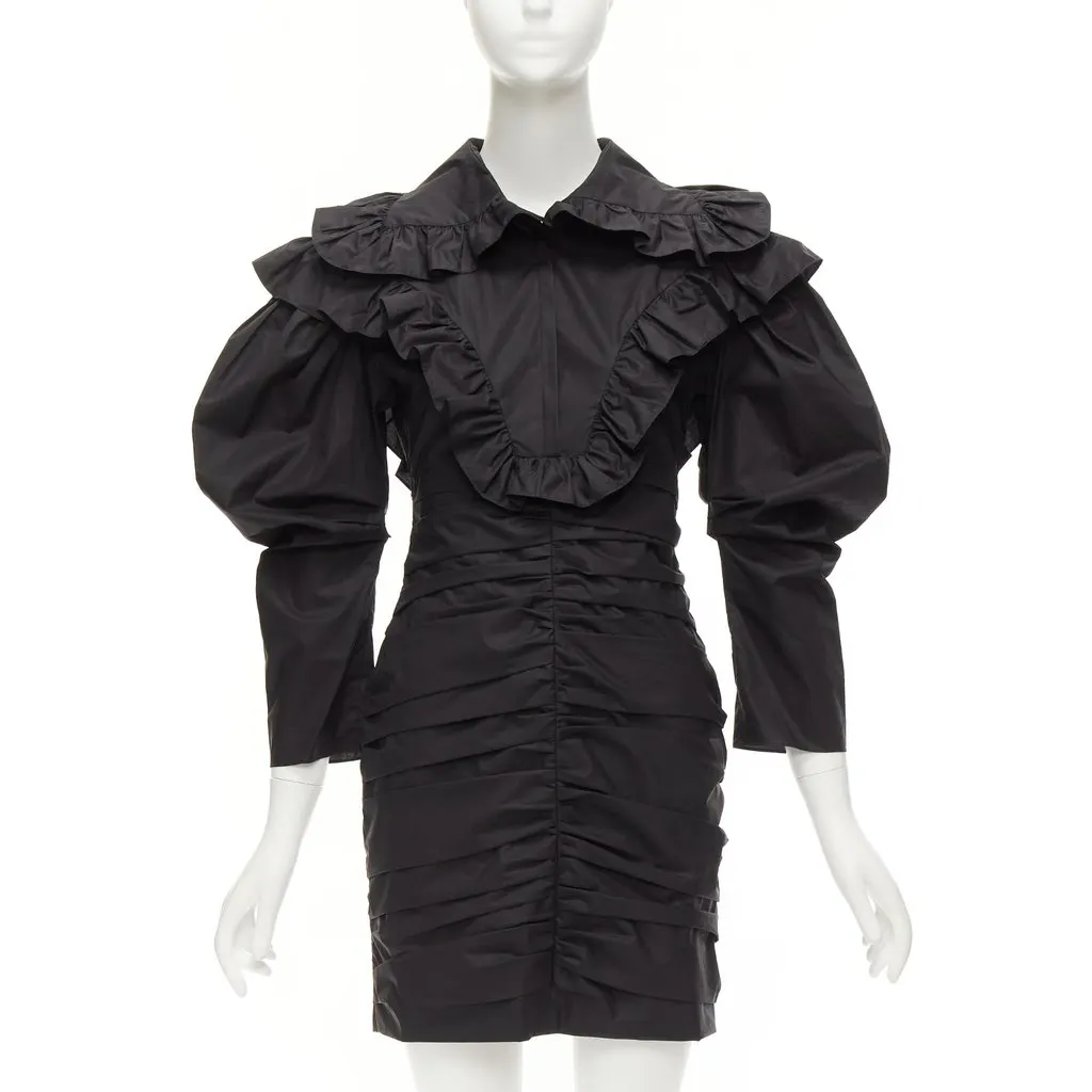 PHILOSOPHY DI ALBERTA FERRETTI Poplin Ruffle Dress
