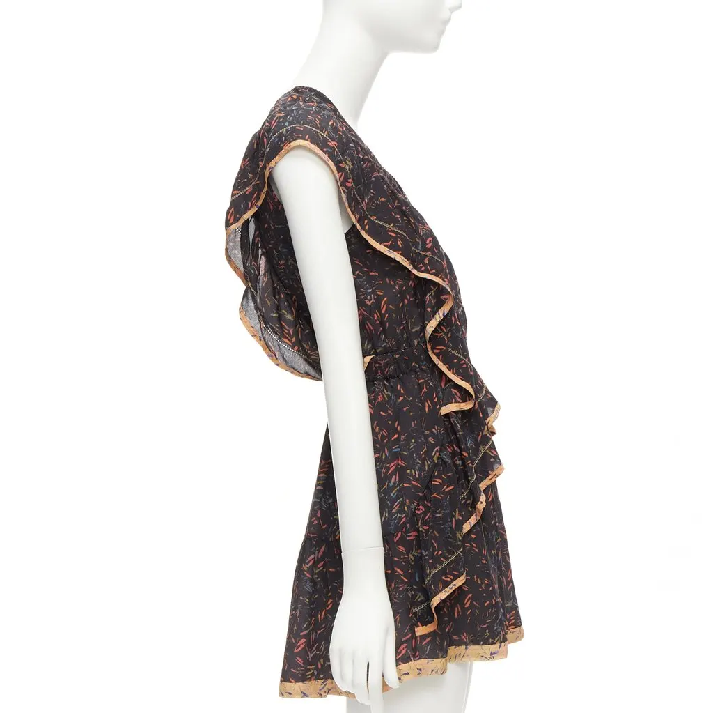 Iro Jicka Black Silk Never worn - Model View