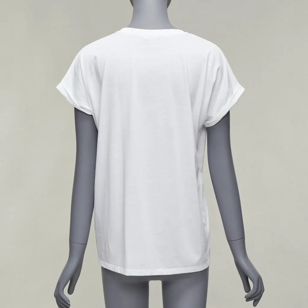 Balmain Logo Cotton Shirt White Cotton Never worn - Box View