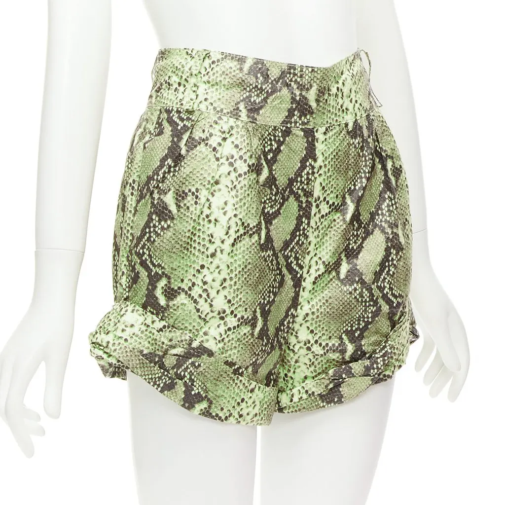 PHILOSOPHY DI ALBERTA FERRETTI Paper Effect Shorts Beige Never worn - Inside View