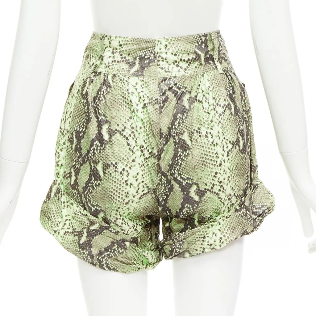 PHILOSOPHY DI ALBERTA FERRETTI Paper Effect Shorts Beige Never worn - Box View