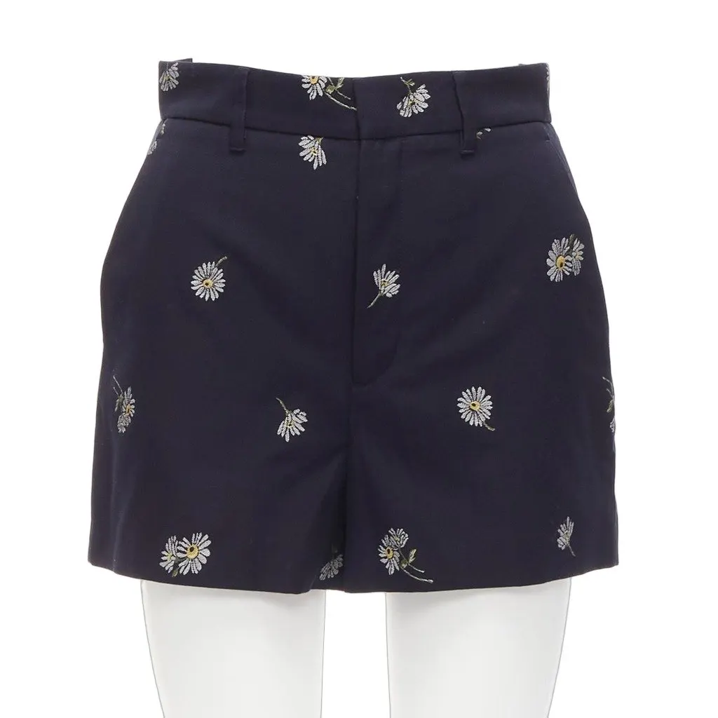 Red Valentino Daisy Floral شورت