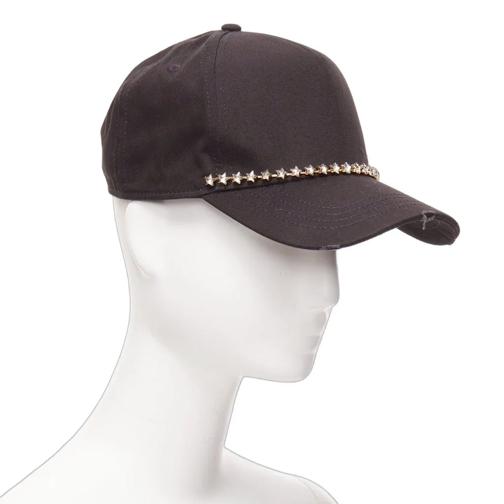 Dsquared2 Star Crystal Cap Black Cotton Very good - Front View