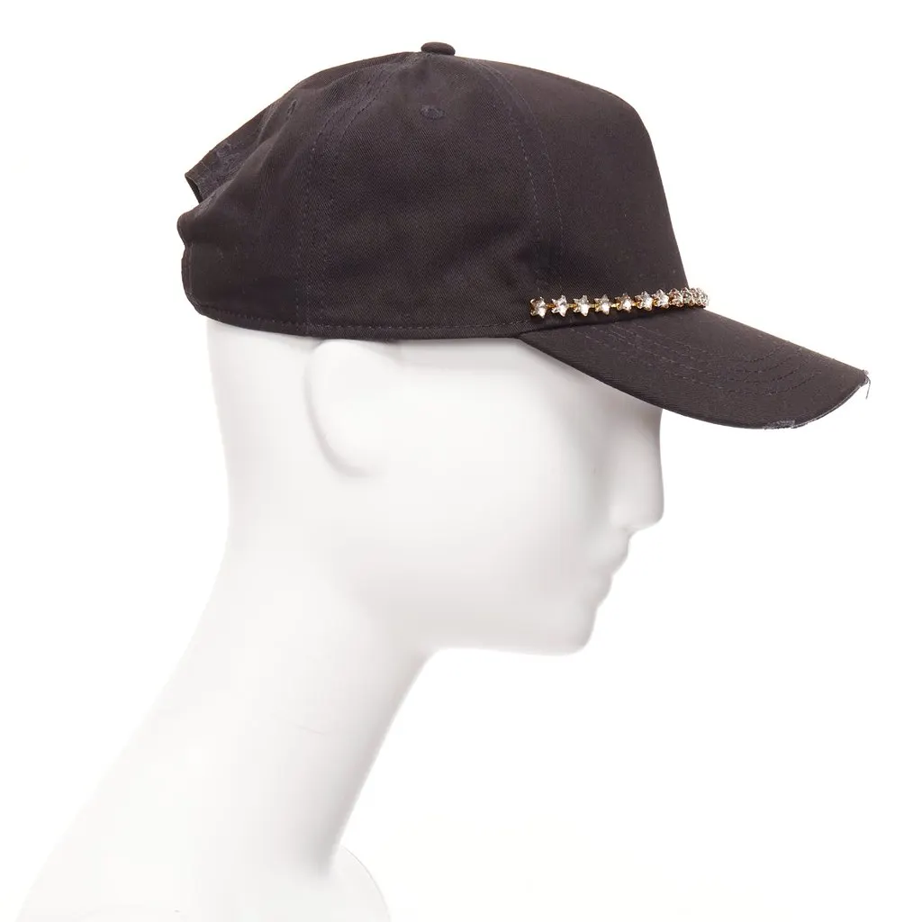 Dsquared2 Star Crystal Cap Black Cotton Very good - Model View
