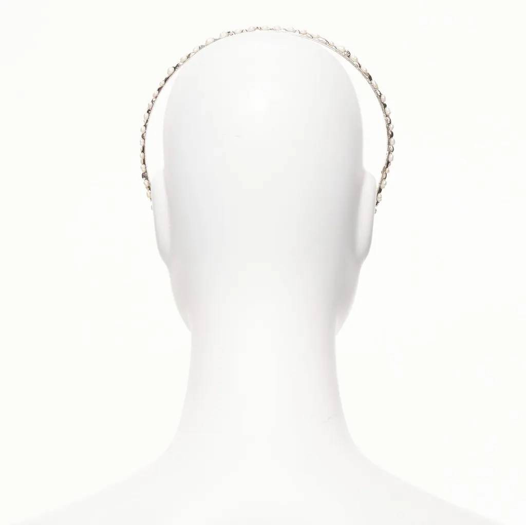Rosantica Pearl Wiggle Band Beige Metal Very good - Box View
