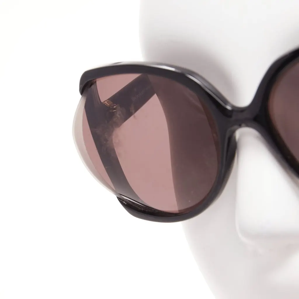 Saint Laurent YSL6328S Black Acetate Fair - Back View