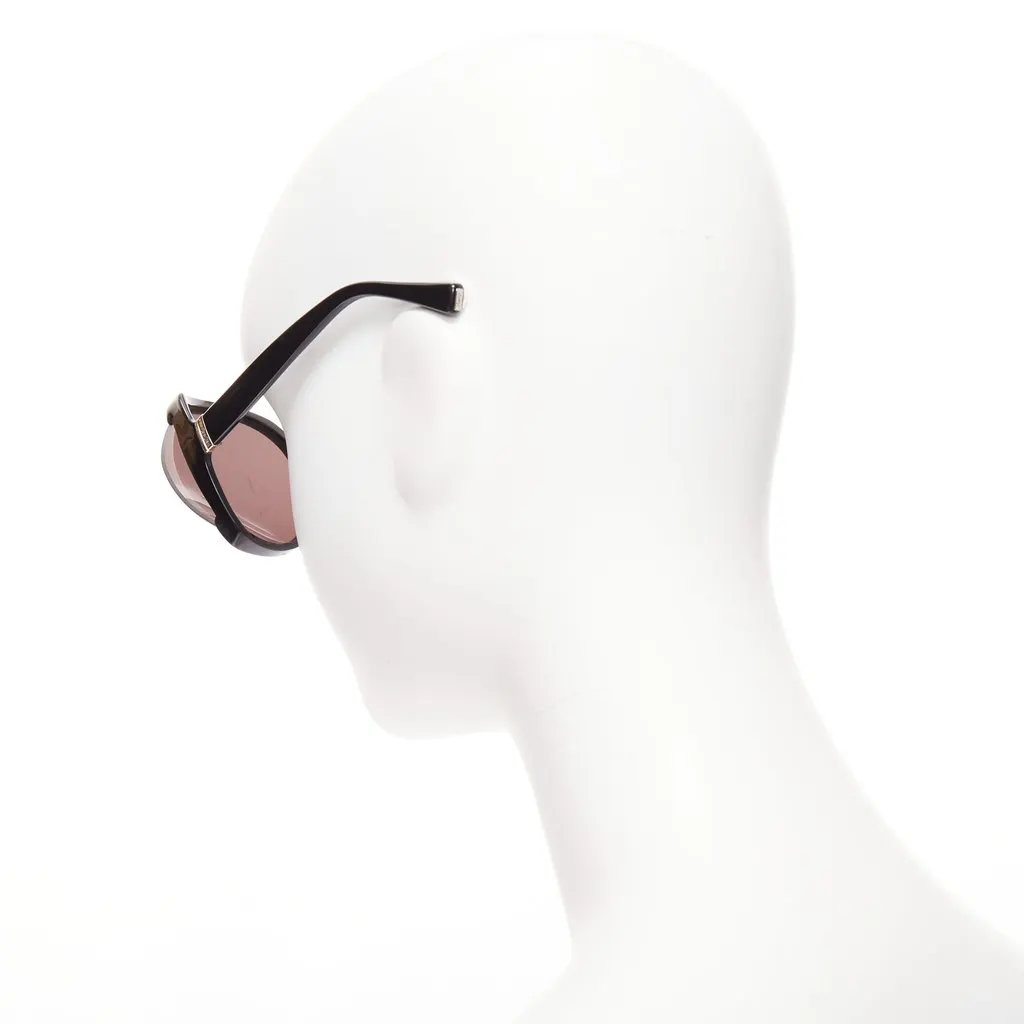 Saint Laurent YSL6328S Black Acetate Fair - Box View
