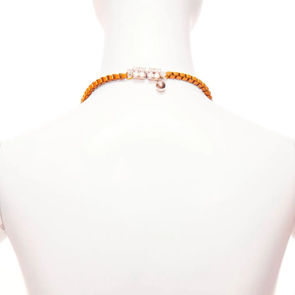 Shourouk Beads PVC Necklace MultiColor Plastic Fair - Box View