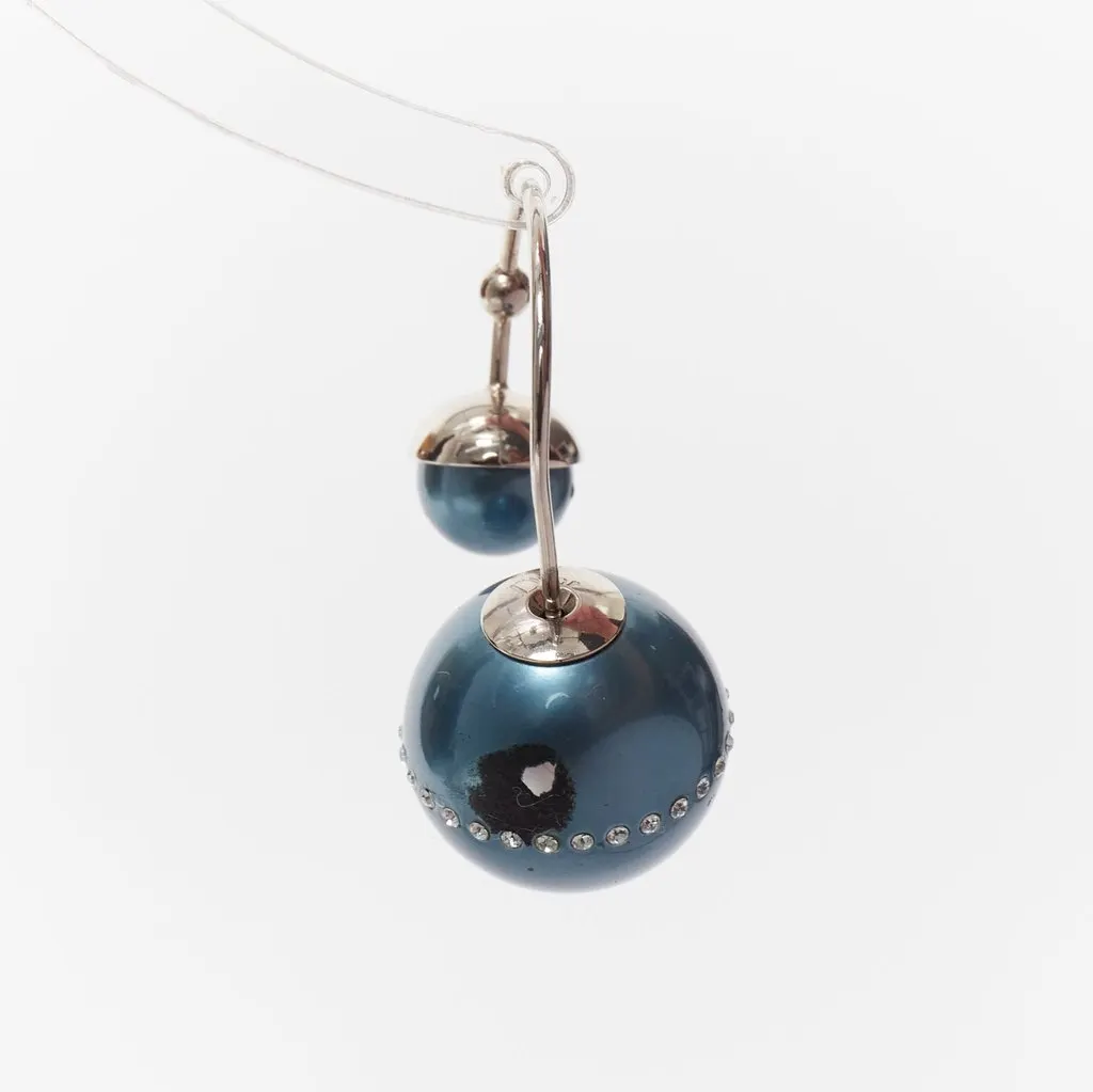 Dior Blue Pearl Earrings Blue Pearl Fair - Inside View