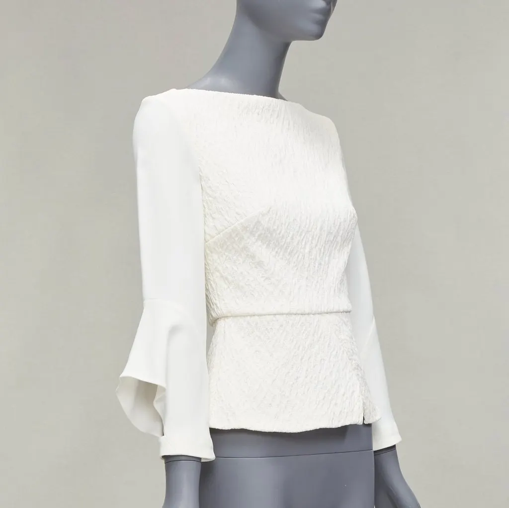Roland Mouret RIchardson Beige Polyamide Never worn - Inside View