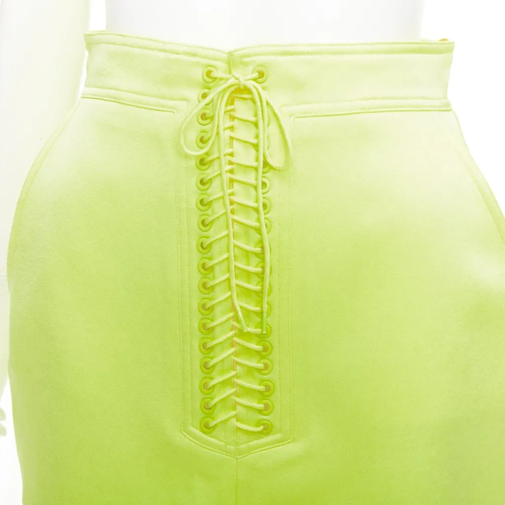 Alex Perry Spence Yellow Acetate Very good - Back View