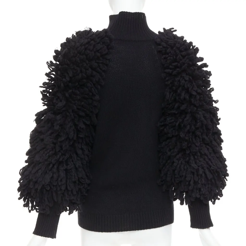 Valentino Black Wool Knitwear Black Wool Very good - Box View