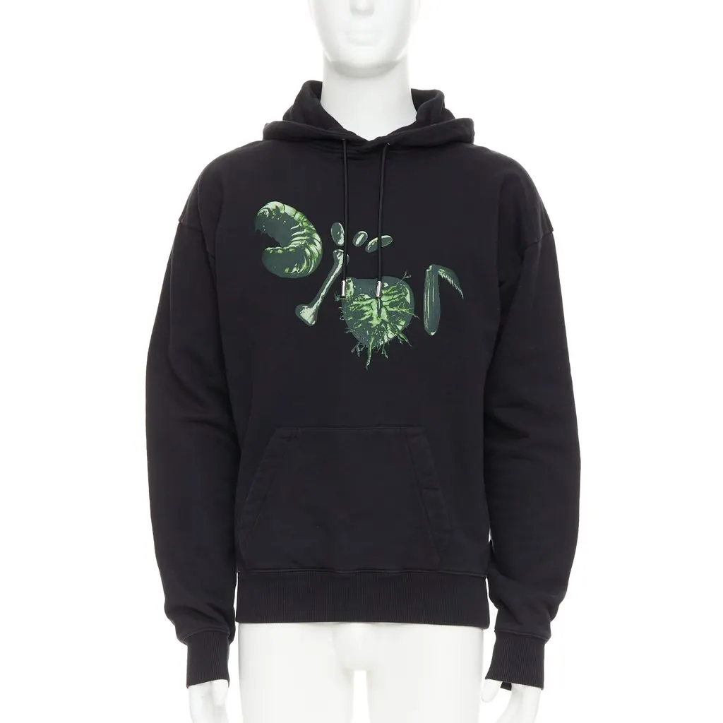 Dior Cactus Jack Black & Green Black Cotton Very good - Front View