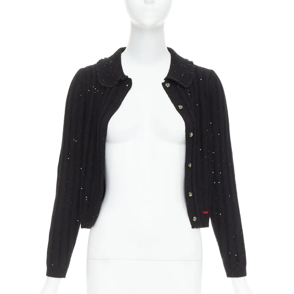 Shushu Tong Black Wool Knitwear Black Wool Very good - Inside View