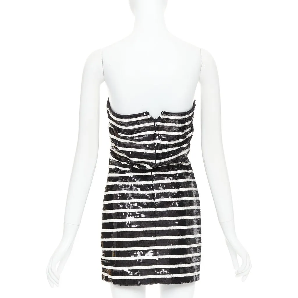Veronica Beard Cala Black Cotton Very good - Box View