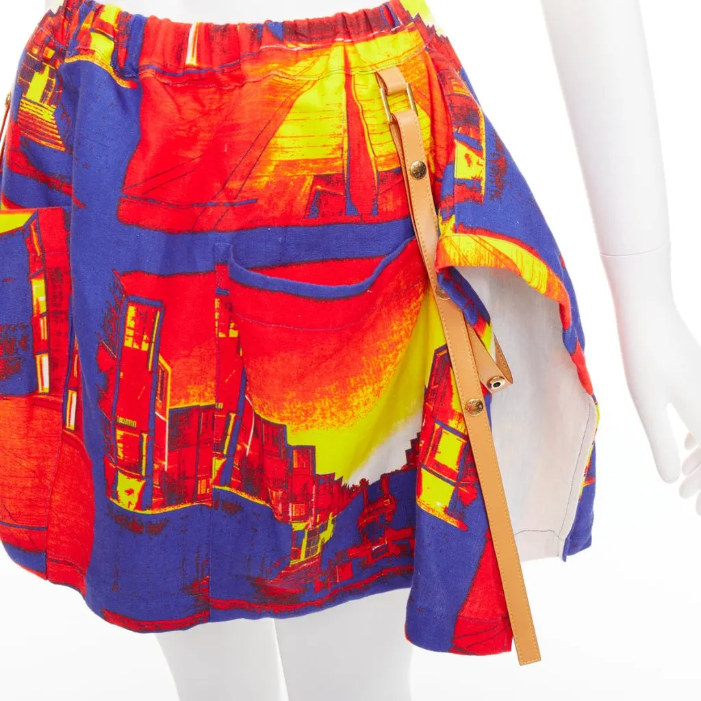 Louis Vuitton 1AAYG3 Salk Institute Orange Linen Very good - Back View