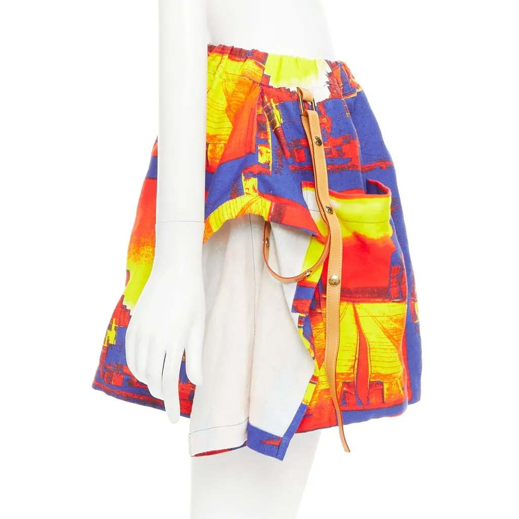 Louis Vuitton 1AAYG3 Salk Institute Orange Linen Very good - Model View