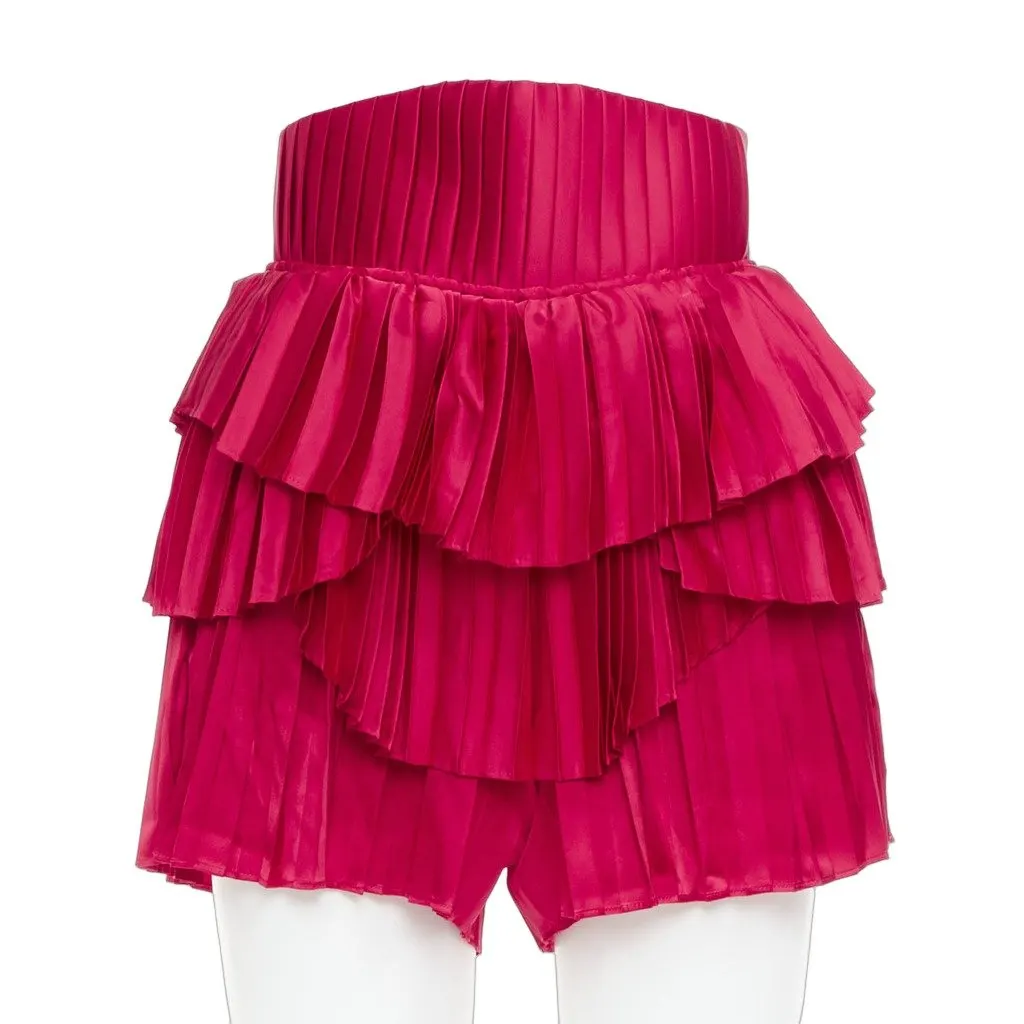 Unsigned Hibi Red Polyester Very good - Front View