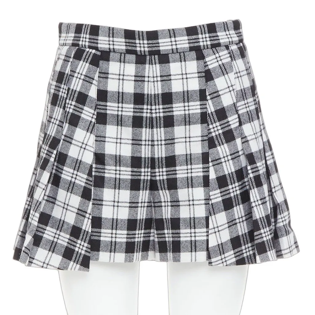 Red Valentino Black Wool Skirt Black Wool Very good - Front View