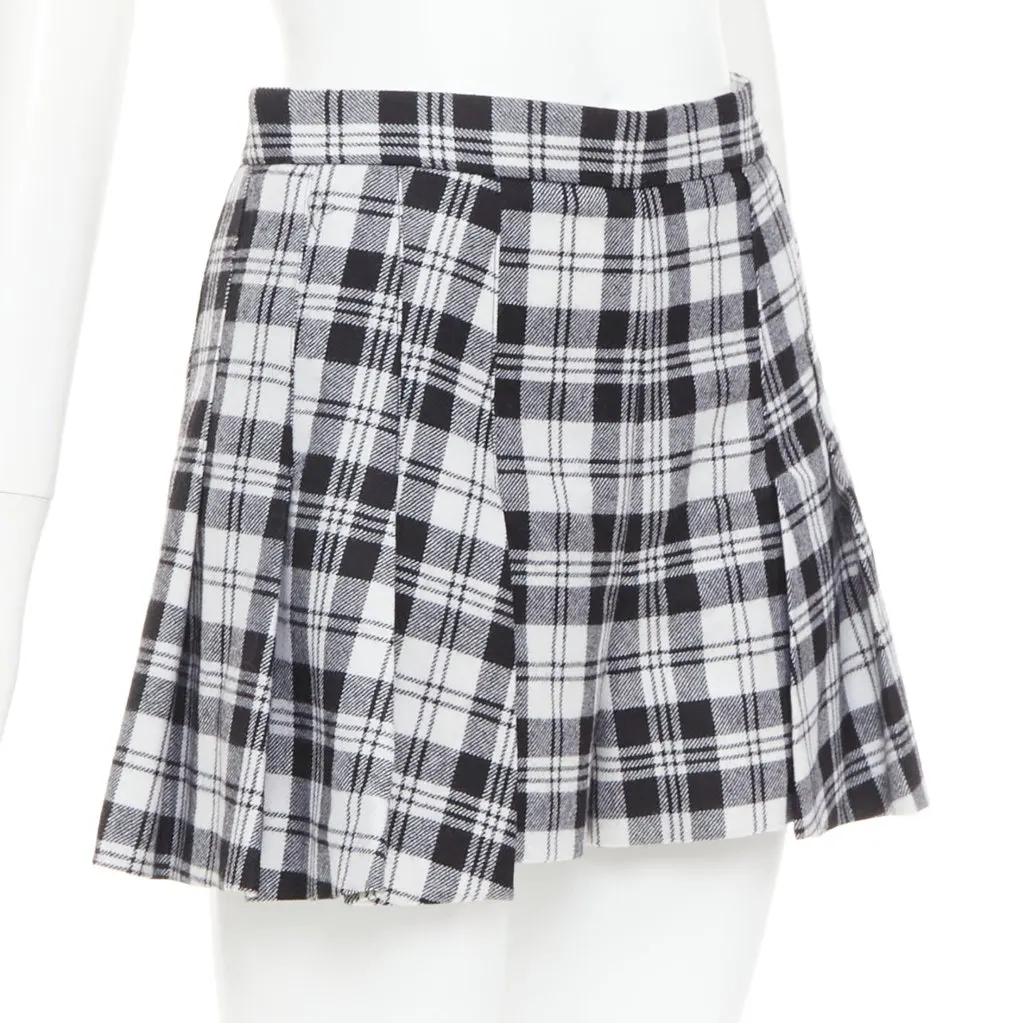Red Valentino Black Wool Skirt Black Wool Very good - Inside View
