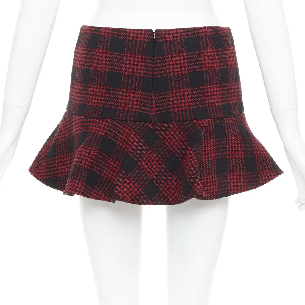 Red Valentino Black Cotton Skirt Black Cotton Very good - Box View