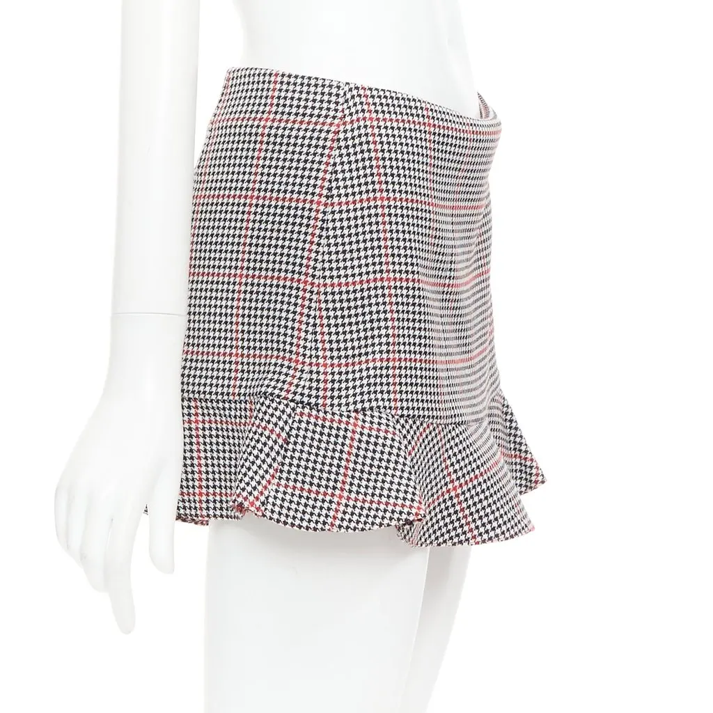 Red Valentino Red Cotton Skirt Red Cotton Never worn, with tag - Model View