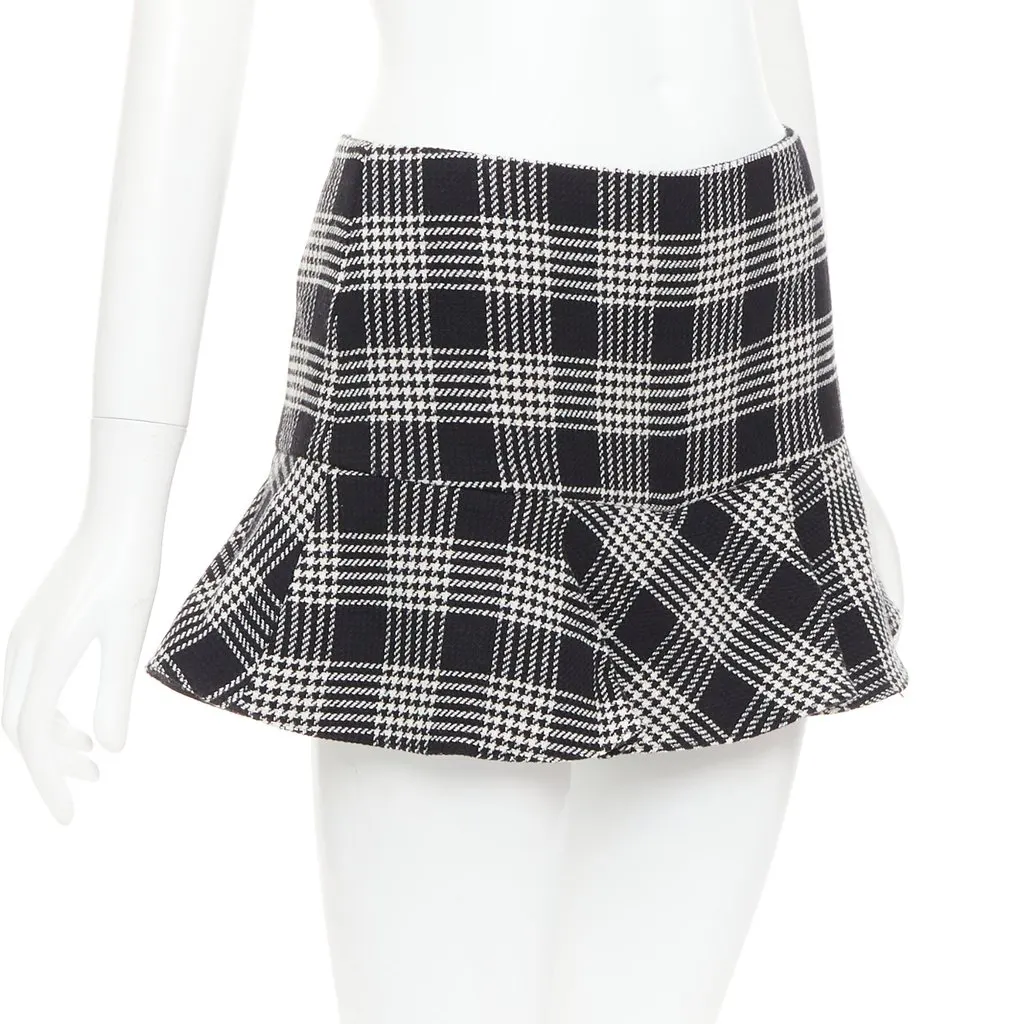 Red Valentino Black Cotton Skirt Black Cotton Very good - Inside View