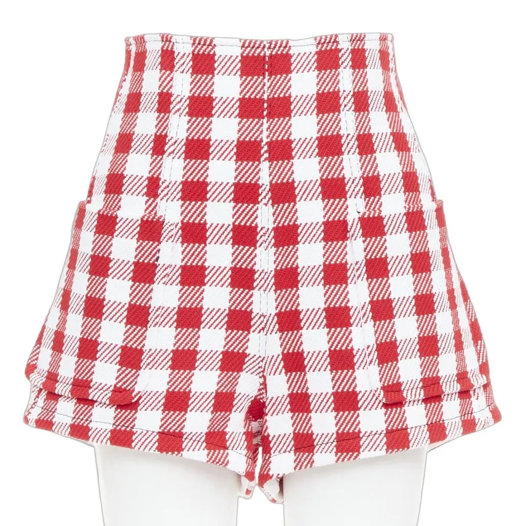 PHILOSOPHY DI ALBERTA FERRETTI Red Cotton Skirt Red Cotton Never worn, with tag - Front View