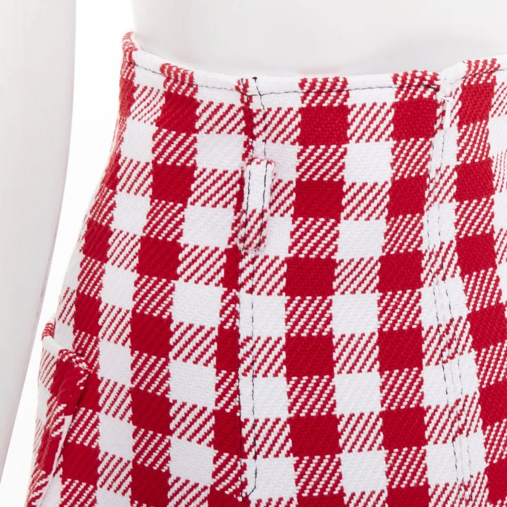 PHILOSOPHY DI ALBERTA FERRETTI Red Cotton Skirt Red Cotton Never worn, with tag - Back View