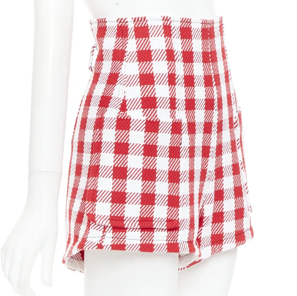 PHILOSOPHY DI ALBERTA FERRETTI Red Cotton Skirt Red Cotton Never worn, with tag - Inside View