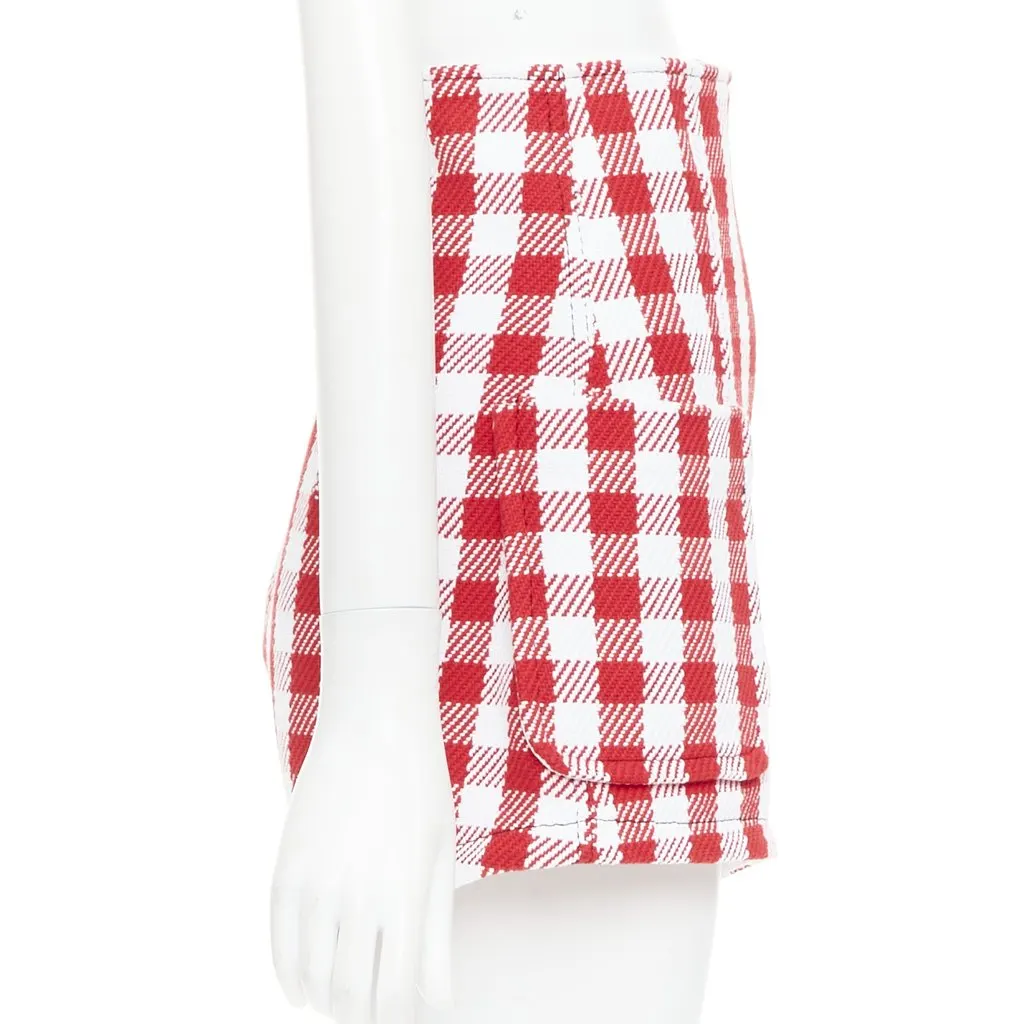 PHILOSOPHY DI ALBERTA FERRETTI Red Cotton Skirt Red Cotton Never worn, with tag - Model View
