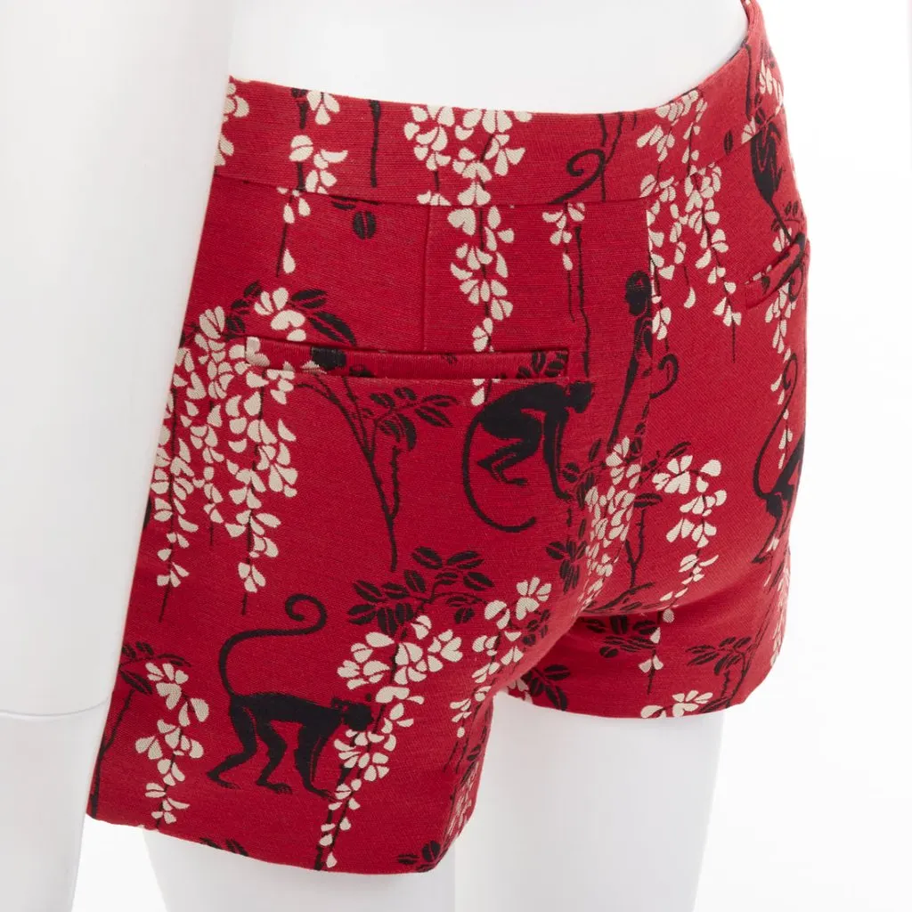 Red Valentino Red Cotton Skirt Red Cotton Very good - Back View