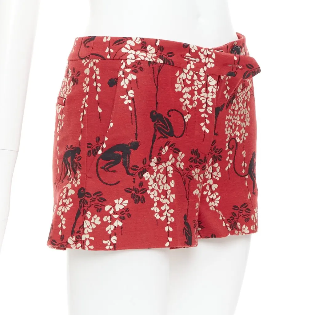 Red Valentino Red Cotton Skirt Red Cotton Very good - Inside View