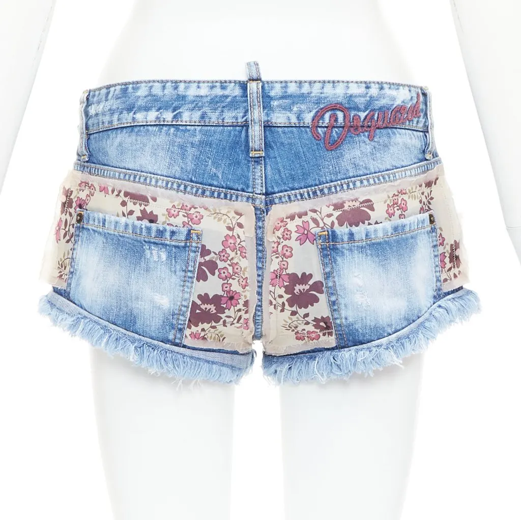 Dsquared2 Blue Denim Skirt Blue Denim Very good - Box View