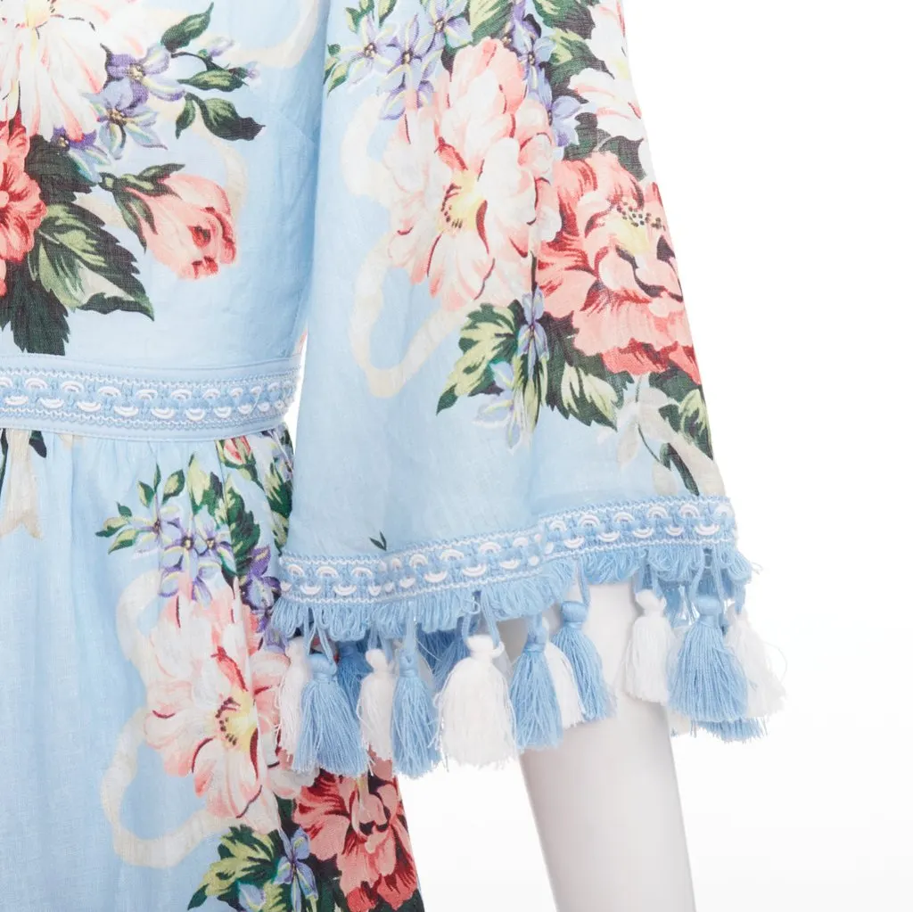 Alice McCall Magic Moment Blue Linen Very good - Back View