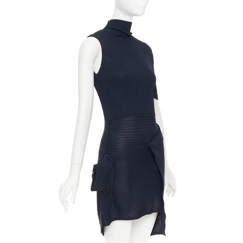 JW ANDERSON Navy Viscose Dress Navy Viscose Very good - Inside View