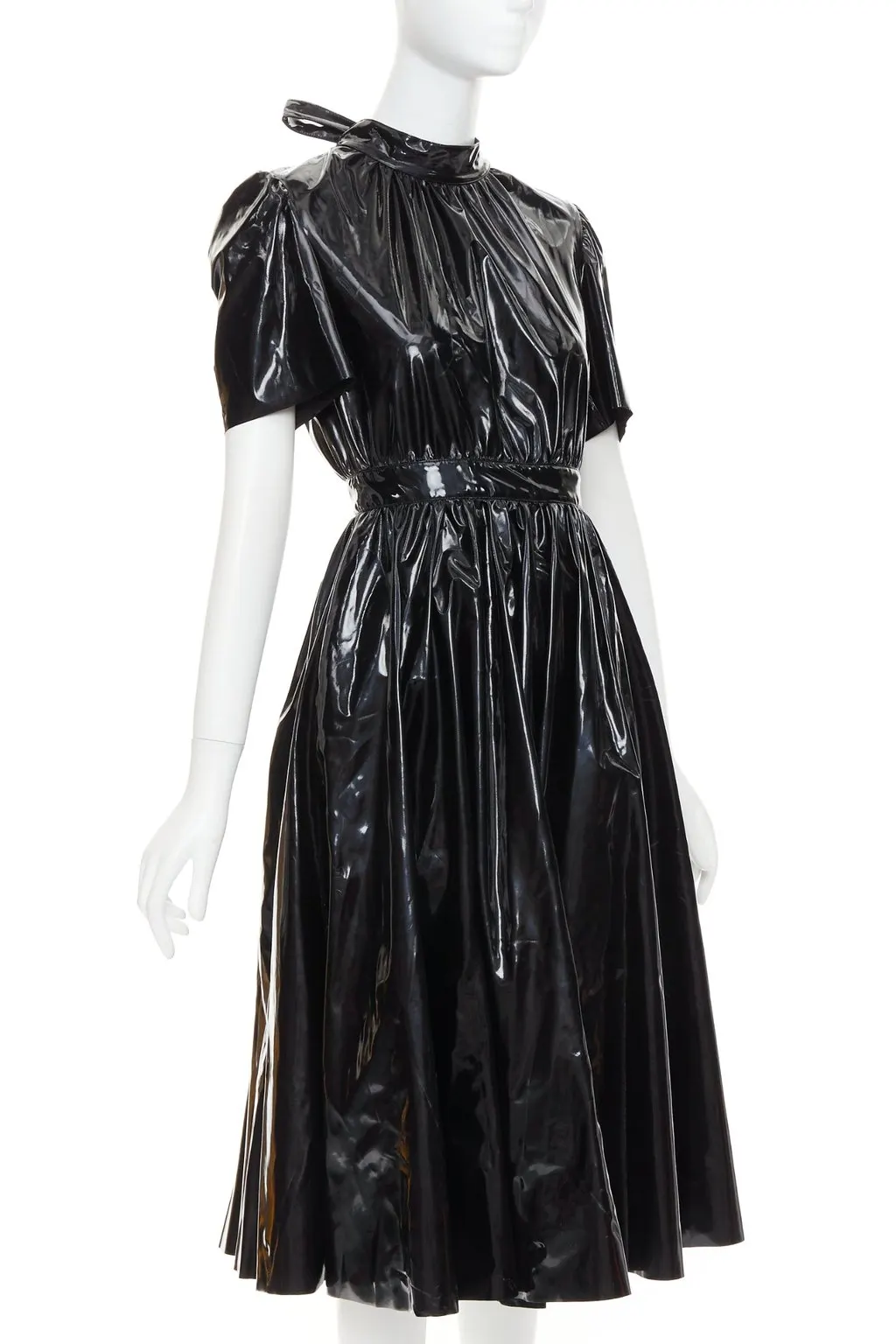 MSGM Vinyl Midi Black Polyester Very good - Inside View