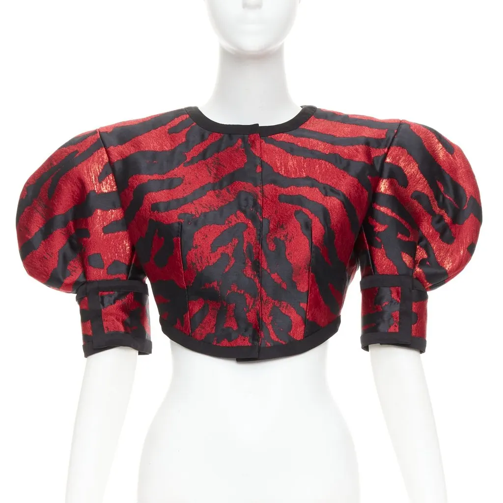 Dolce & Gabbana Red Polyester Jacket Red Polyester Very good - Front View