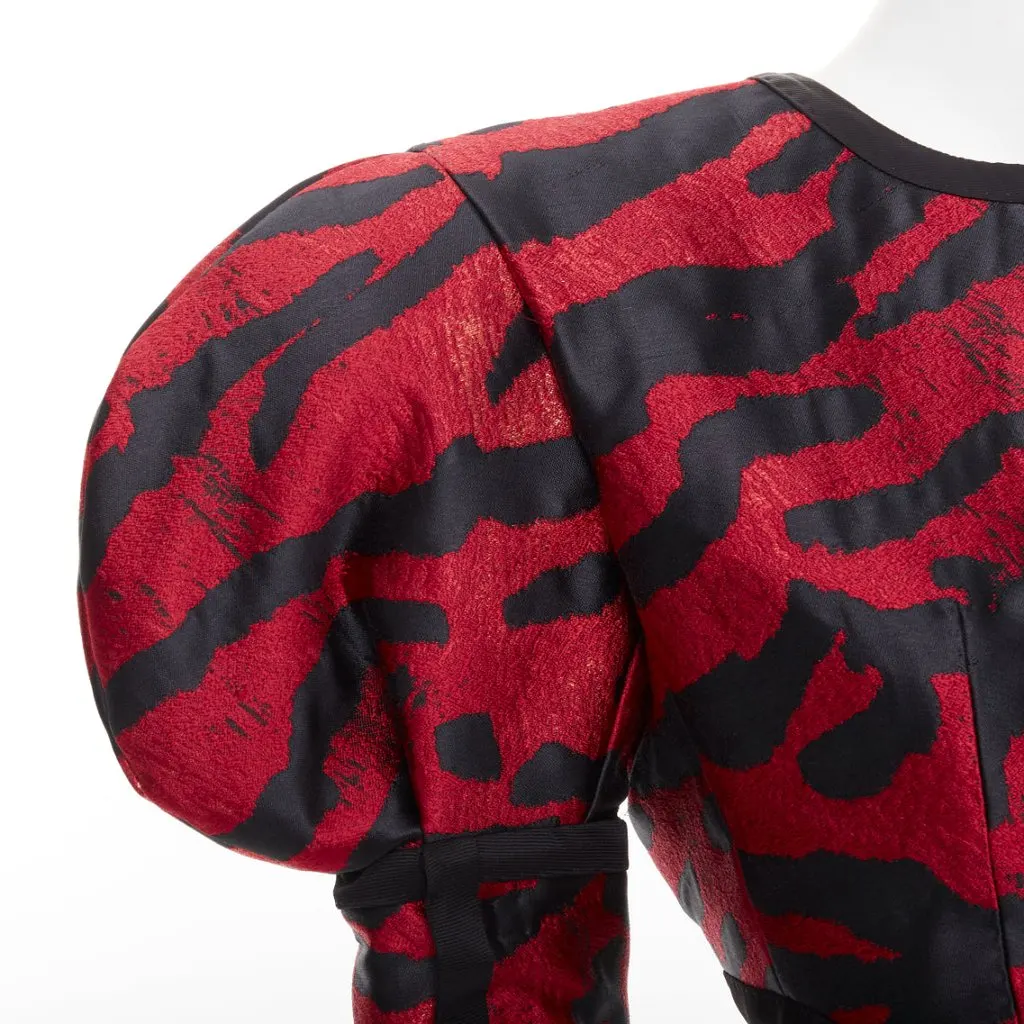 Dolce & Gabbana Red Polyester Jacket Red Polyester Very good - Back View