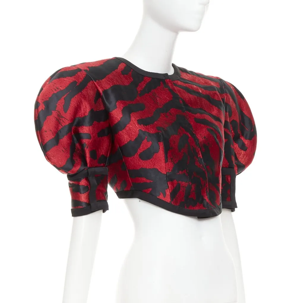 Dolce & Gabbana Red Polyester Jacket Red Polyester Very good - Inside View