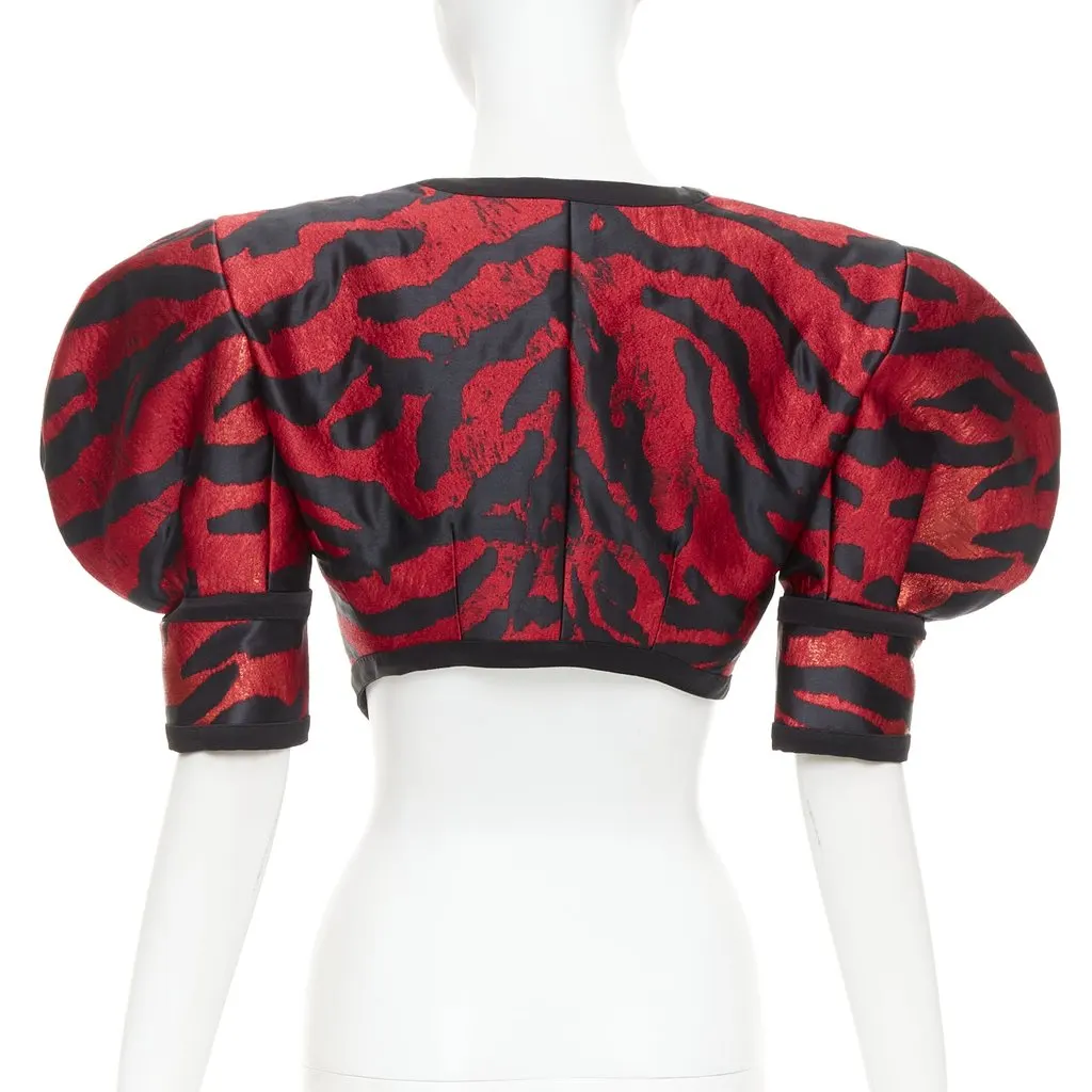 Dolce & Gabbana Red Polyester Jacket Red Polyester Very good - Box View