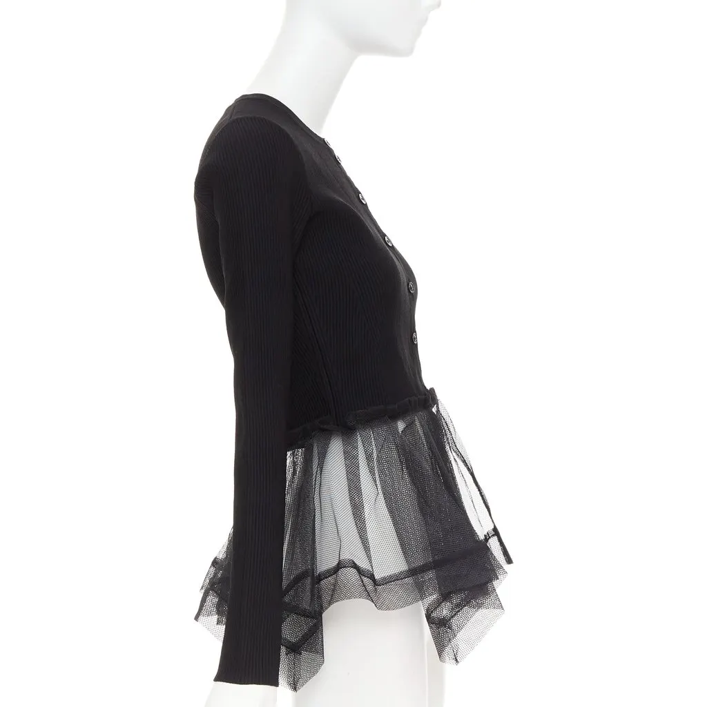 Alexander McQueen Black Viscose Knitwear Black Viscose Very good - Model View