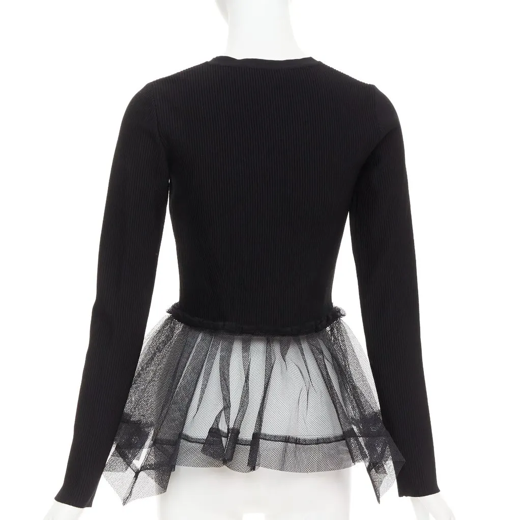 Alexander McQueen Black Viscose Knitwear Black Viscose Very good - Box View