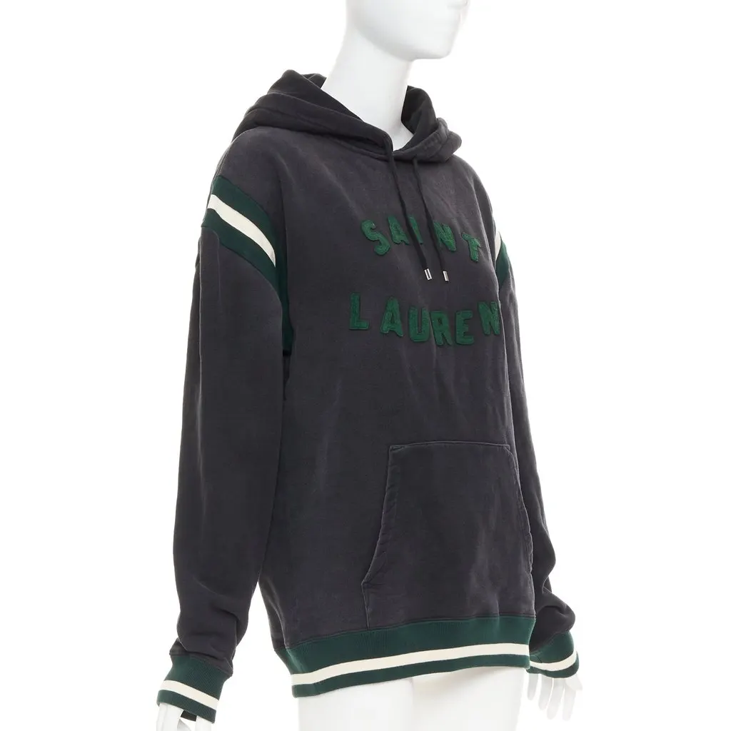 Saint Laurent Green Cotton Knitwear Green Cotton Very good - Inside View