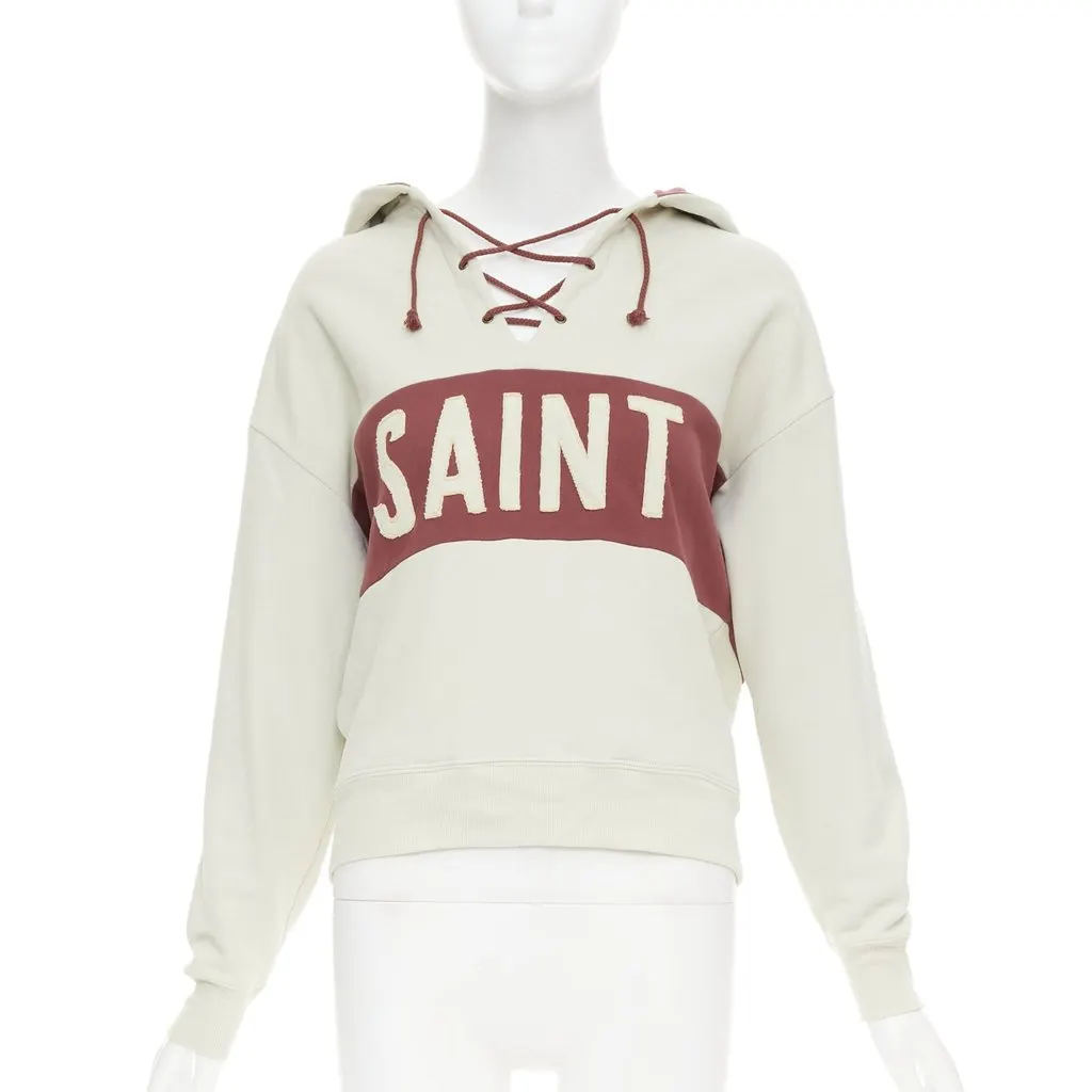 Saint Laurent Khaki Cotton Knitwear Khaki Cotton Very good - Front View